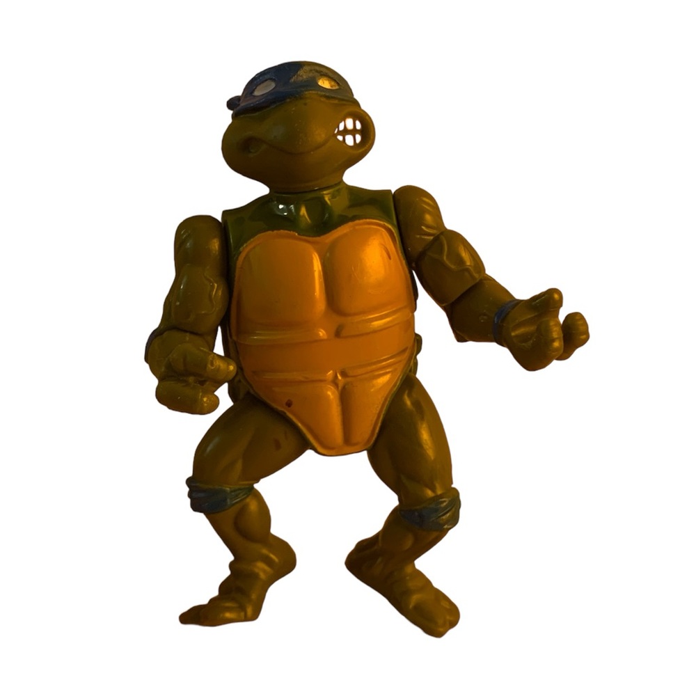 Hard Head Leonardo - 1988 TMNT Ninja Turtles Vintage Playmates